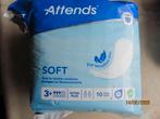NIEUW verpakking ATTENDS Soft EXTRA PLUS incontinentie 10 st, Ophalen of Verzenden, Nieuw