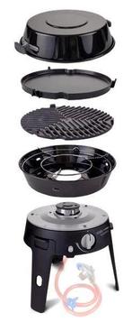 CADAC Safari Chef 2 scottle braai plus gastank, Caravans en Kamperen, Ophalen, Zo goed als nieuw