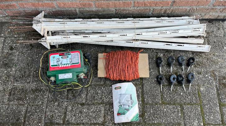Koltec Minigard schrikdraad voor/tegen katten en honden, Tuin en Terras, Gaas en Draad, Gebruikt, Draad, 10 tot 20 meter, Ophalen