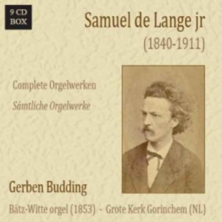 9 CD-BOX Samuel de Lange jr Orgelwerken Gerben Budding orgel, Cd's en Dvd's, Cd's | Klassiek, Nieuw in verpakking, Overige typen