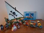 Playmobil piratenschip en ijscokar, Ophalen of Verzenden, Gebruikt