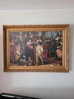 Schilderij Nachtwacht geborduurd, Ophalen