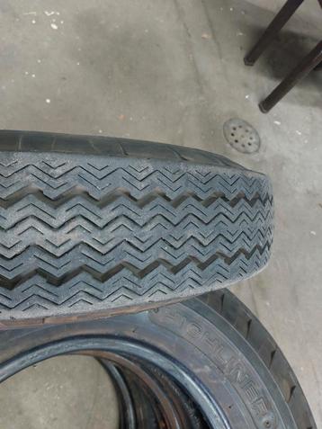 Nog 3 Banden oldtimer .highliner 650x16 of voor boerenwagen  beschikbaar voor biedingen