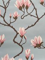 Cole & Son The Contemporary Collection Magnolia vliesbehang, Ophalen of Verzenden, 10 tot 25 m², Blauw
