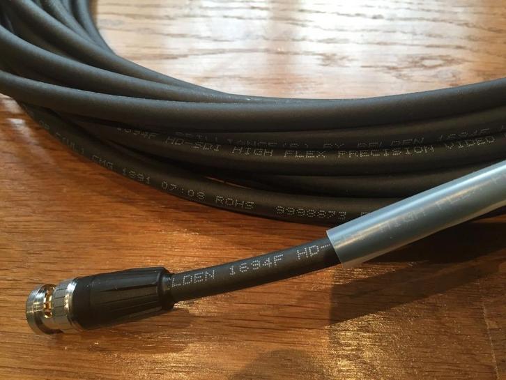 NEW - BNC Video Kabels HD-SDI 75ohm Pro Flex, Audio, Tv en Foto, Audiokabels en Televisiekabels, Nieuw, Coaxiale kabel, 10 meter of meer