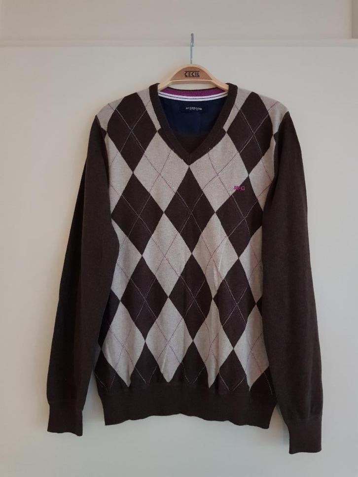 Trui voor heren -- maat M -- McGregor, Kleding | Heren, Truien en Vesten, Zo goed als nieuw, Maat 48/50 (M), Bruin, Ophalen of Verzenden