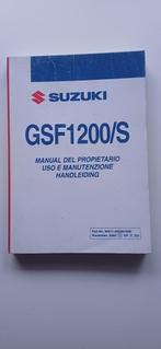 Instruktieboekje Suzuki GSF 1200 / S 2006, Ophalen of Verzenden, Suzuki