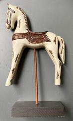 Vintage Carrousel paard horse houtsnijwerk, Ophalen