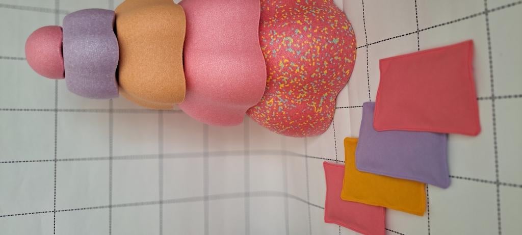 Stepping stones mét pittenzakjes, Kinderen en Baby's, Speelgoed | Bouwstenen, Ophalen of Verzenden, Nieuw