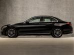 Mercedes-Benz C-Klasse 180 Sport 157Pk Automaat (NAVIGATIE,, Auto's, Mercedes-Benz, Automaat, Leder en Stof, Zwart, Sedan