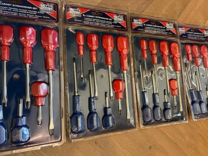 Schroevendraaiers set, Doe-het-zelf en Verbouw, Gereedschap | Handgereedschap, Nieuw, Ophalen of Verzenden