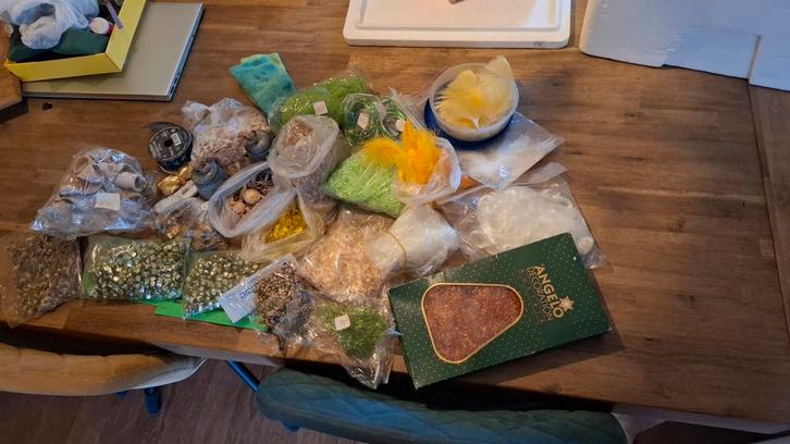 partij knutselmateriaal, Hobby en Vrije tijd, Knutselen, Gebruikt, Materiaal, Ophalen of Verzenden