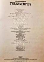 The Seventies. 70 yers of popular music. Piano, Gitaar Zang., Ophalen of Verzenden, Zo goed als nieuw, Keyboard, Thema