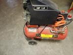 Compressor, Doe-het-zelf en Verbouw, Compressors, Minder dan 25 liter, Ophalen, Gebruikt, 6 tot 10 bar