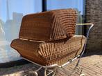 Poppenwagen, Retro jaren '60, Kinderen en Baby's, Speelgoed | Poppen, Ophalen, Gebruikt, Babypop