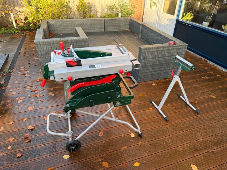 Bosch PTS 10 Tafelzaag, Doe-het-zelf en Verbouw, Gereedschap | Zaagmachines, Gebruikt, Cirkelzaag, 1200 watt of meer, 70 mm of meer