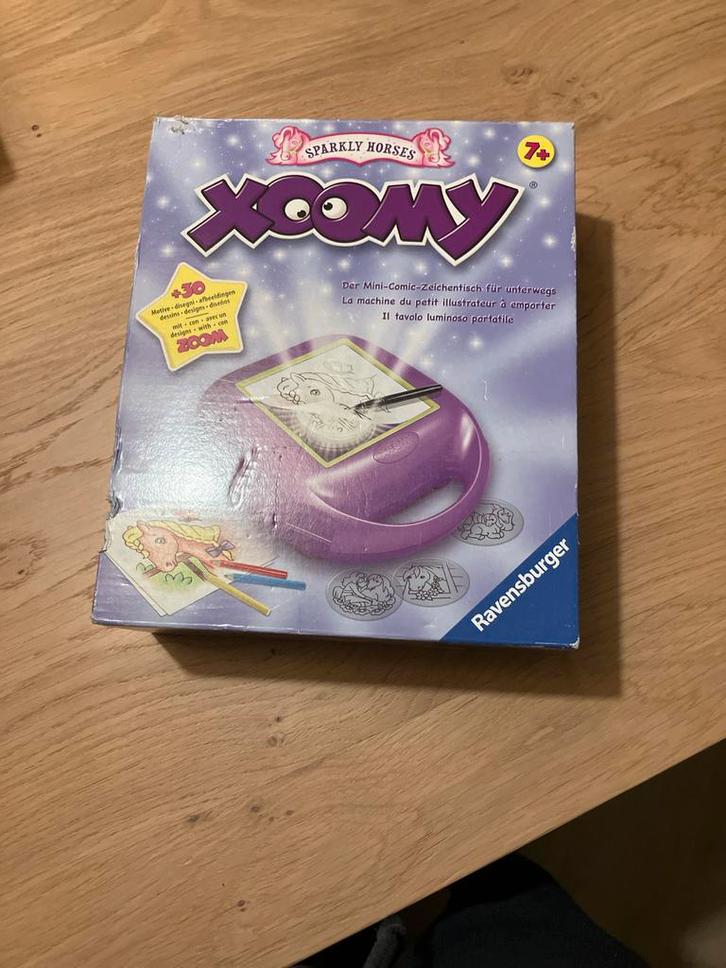 Xoomy Sparkly Horses Tekenmachine - Zo Goed Als Nieuw, Kinderen en Baby's, Speelgoed | Educatief en Creatief, Zo goed als nieuw