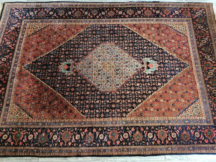 Fijn Handgeknoopt perzisch tapijt 307 x 204 CM., Huis en Inrichting, Stoffering | Tapijten en Kleden, Zo goed als nieuw, 200 cm of meer