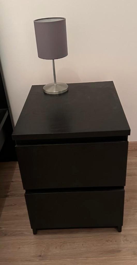 IKEA MALM ladekast 2 lades – zwartbruin, Huis en Inrichting, Kasten | Ladekasten, Zo goed als nieuw, Minder dan 100 cm, 50 tot 100 cm