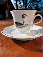 Kop en Schotel Hollandse Landschappen - Fuut, Ophalen of Verzenden, Zo goed als nieuw, Overige stijlen, Kop(pen) en/of Schotel(s)