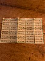 Benzinebonnen 1973/74 - Oliecrisis, Ophalen of Verzenden, Gebruikt