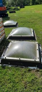 Dakkoepel/lichtkoepel 100x100 cm dubbelwandig, Doe-het-zelf en Verbouw, Glas en Ramen, Ophalen, 80 tot 120 cm, 80 tot 120 cm, Zo goed als nieuw