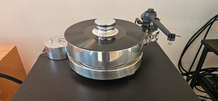 Transrotor Fat Bob S met TMD lager, Audio, Tv en Foto, Platenspelers, Gebruikt, Platenspeler, Overige merken, Ophalen