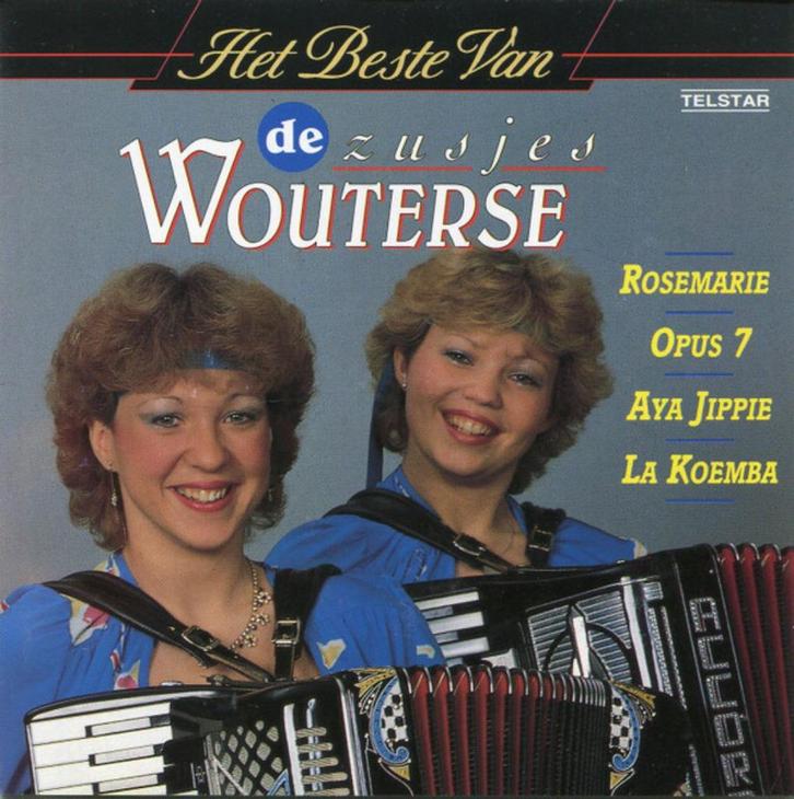 De zusjes Wouterse - Het beste van .. TELSTAR, Cd's en Dvd's, Cd's | Nederlandstalig, Zo goed als nieuw, Levenslied of Smartlap