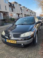 Renault Mégane 2.0 16V Cabrio 2005 Zwart, Auto's, Renault, Voorwielaandrijving, 1998 cc, Zwart, 4 cilinders