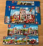 Lego City Brandweerkazerne 60110, Ophalen of Verzenden, Zo goed als nieuw, Complete set, Lego
