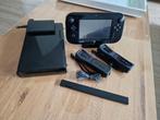 Nintendo WiiU Premium Black, Spelcomputers en Games, Spelcomputers | Nintendo Wii U, Ophalen, Zo goed als nieuw, Met 3 controllers of meer