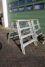 Werkplaatstrap uitzettrap aluminium trap ladder trappen, Gebruikt, Trap, Minder dan 2 meter, Ophalen