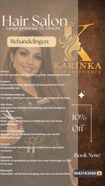 Hair Salon Karinka Hair Experience, Diensten en Vakmensen, Kappers en Thuiskappers, Hairextensions