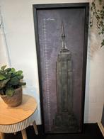 Wanddecoratie Empire State Building, Ophalen, Zo goed als nieuw