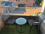 Balkonset, Tuin en Terras, Overige materialen, Zo goed als nieuw, Stoel, Tuinset