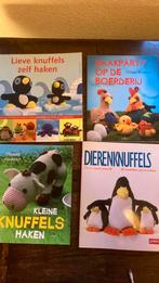 4 haak/brei boekjes knuffels dieren haken hobby, Ophalen of Verzenden, Zo goed als nieuw, Breien en Haken