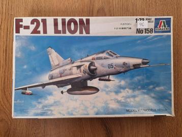 1:72 1/72 Italeri F-21 Lion (Sealed) beschikbaar voor biedingen