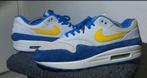 Nike Air Max 1 Signal Blue, Ophalen of Verzenden, Zo goed als nieuw, Blauw
