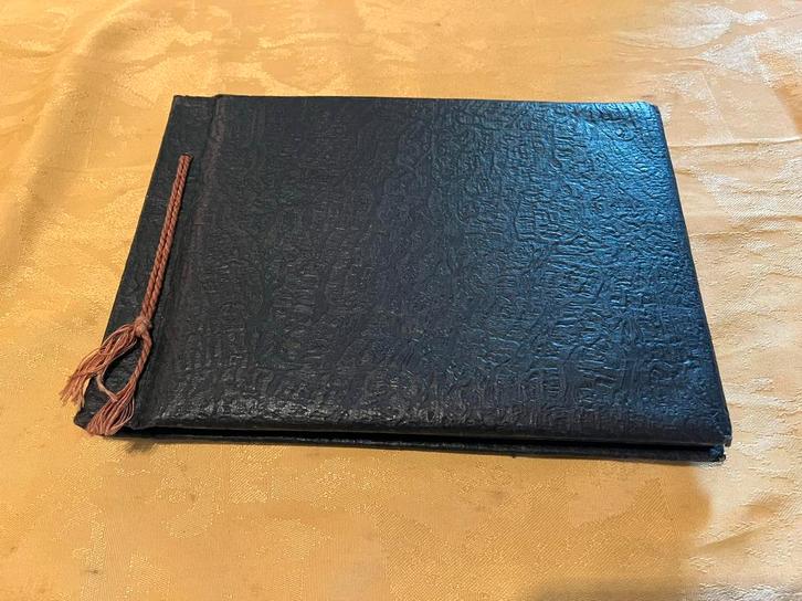 Oude foto album, Antiek en Kunst, Curiosa en Brocante, Ophalen of Verzenden