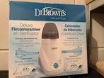 Flessenwarmer & sterilisator DR Brown’s, Ophalen of Verzenden, Zo goed als nieuw, Flessen- of potjesverwarmer