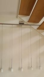 Hanglamp - modern - Halogeen, Huis en Inrichting, Ophalen, Zo goed als nieuw, Glas, 75 cm of meer