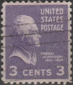 USA 1938 - 04, Postzegels en Munten, Postzegels | Amerika, Verzenden, Gestempeld, Noord-Amerika