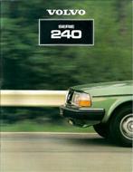 Brochure Volvo 240 1981, Boeken, Ophalen of Verzenden, Gelezen, Volvo