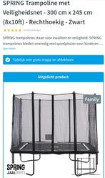 Spring trampoline, Ophalen