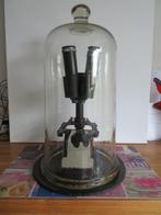Microscoop onder stolp, Huis en Inrichting, Woonaccessoires | Stolpen, Ophalen, Gebruikt