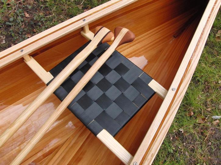 Maak zelf een houten Canadese kano of kajak, Watersport en Boten, Kano's, Nieuw, Canadese kano of Open kano, Twee personen, Ophalen