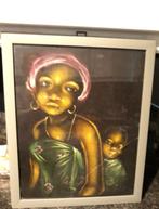 HANDGESCHILDERD SCHILDERIJ{HANDGESCHILDERD OP DOEK/STOF}, Ophalen, Schilderij