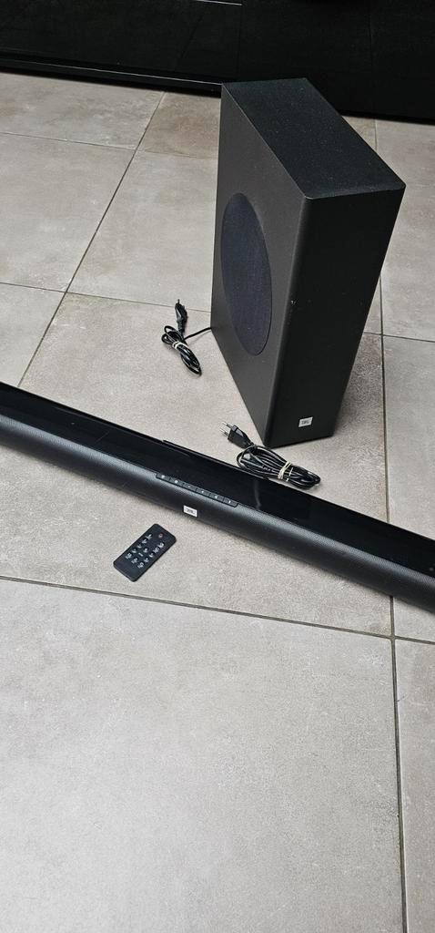 JBL Cinema SB150 Soundbar met Draadloze Subwoofer, Audio, Tv en Foto, Soundbars, Gebruikt, Bluetooth, Met externe subwoofer, Ophalen of Verzenden