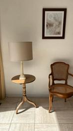 Tafellamp met marmeren voet, Huis en Inrichting, Lampen | Tafellampen, Overige materialen, Gebruikt, 50 tot 75 cm, Ophalen