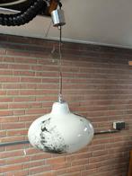 Vintage Doria Leuchten Donut lamp, gemerkt, 50 tot 75 cm, Vintage, Ophalen of Verzenden, Glas